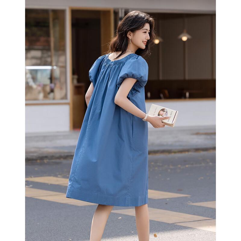 Demana Summer Two-Way Off-Shoulder Cotton Midi Dress