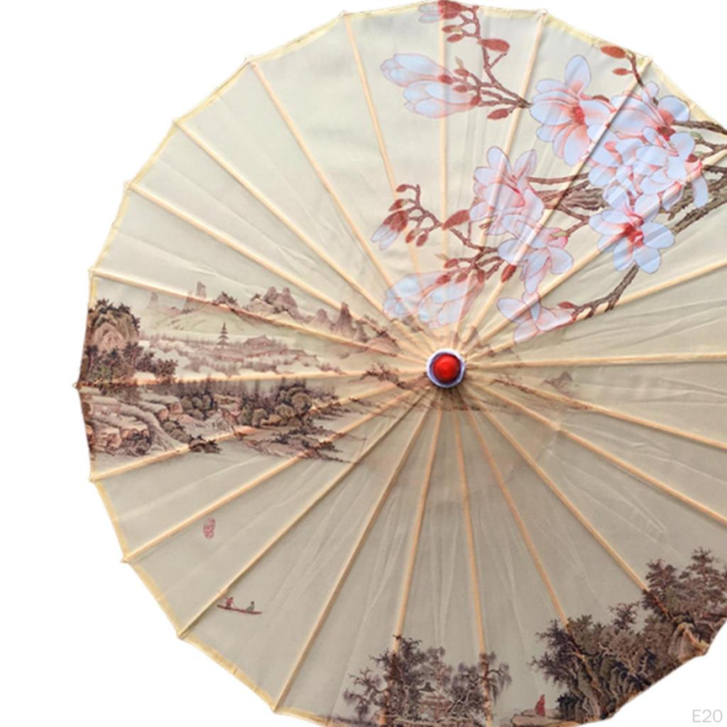 Handgefertigter geölter Sonnenschirm 32,28'' für Hochzeiten und Veranstaltungen