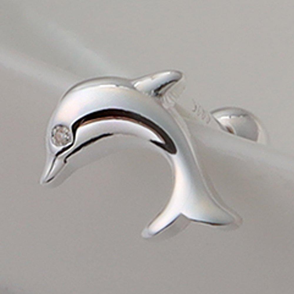 925 Silver Dolphin Piercing Pair Set
