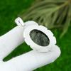 Moss Prehnite Gemstone 925 Sterling Silver Artisan Anniversary Bezel New Pendant
