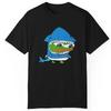 Men Cotton Tshirt Cute Shark Pepe The Frog Fren Meme Funny Internet Culture Humor Urban Graphic Tops Unisex Summer Cotton Tees