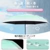 Folding parasol JIS Safe automatic folding light heat folding UV folding for both sunny and rainy rainy season wind water compact and convenient to