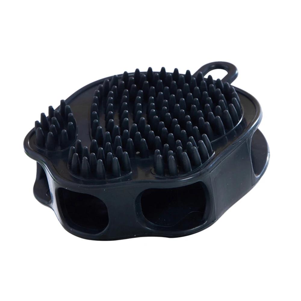 Miękka Gumowa Szczotka Grzebień dla Psa Kota Szczotka do Kąpieli Gumowa Rękawica Włosy Sierść Pielęgnacja Masaż Szczotka Dla Psa Kotów