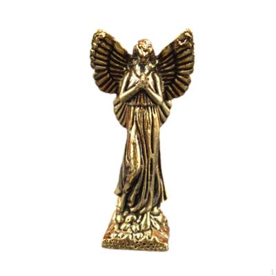 Cherub Statue Little Angel Figurine Table Centerpiece Home Decor Desk Figure for Bar Photo Prop