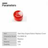 Red Replace Button For BMW F10 F20 F Start Engine Push Switch Scratch Resistant