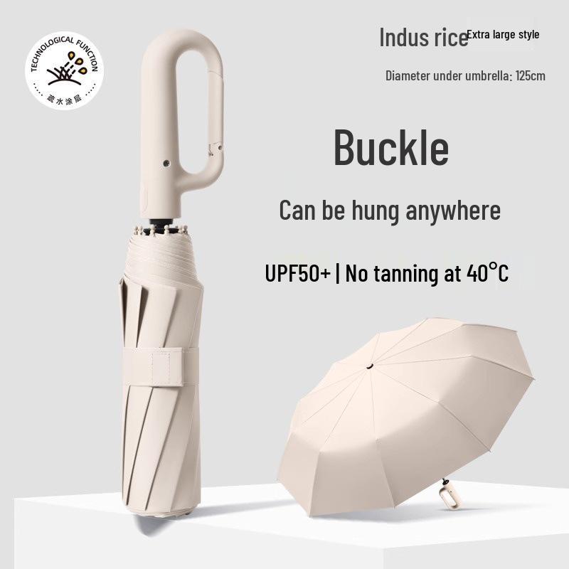 Automatic Reverse Fold Umbrella - Dual Use, Sun & Rain UV Protection, Ideal for Corporate Gifts and Advertising.