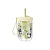 Lucky Panda High Borosilicate Glass Straw Cup