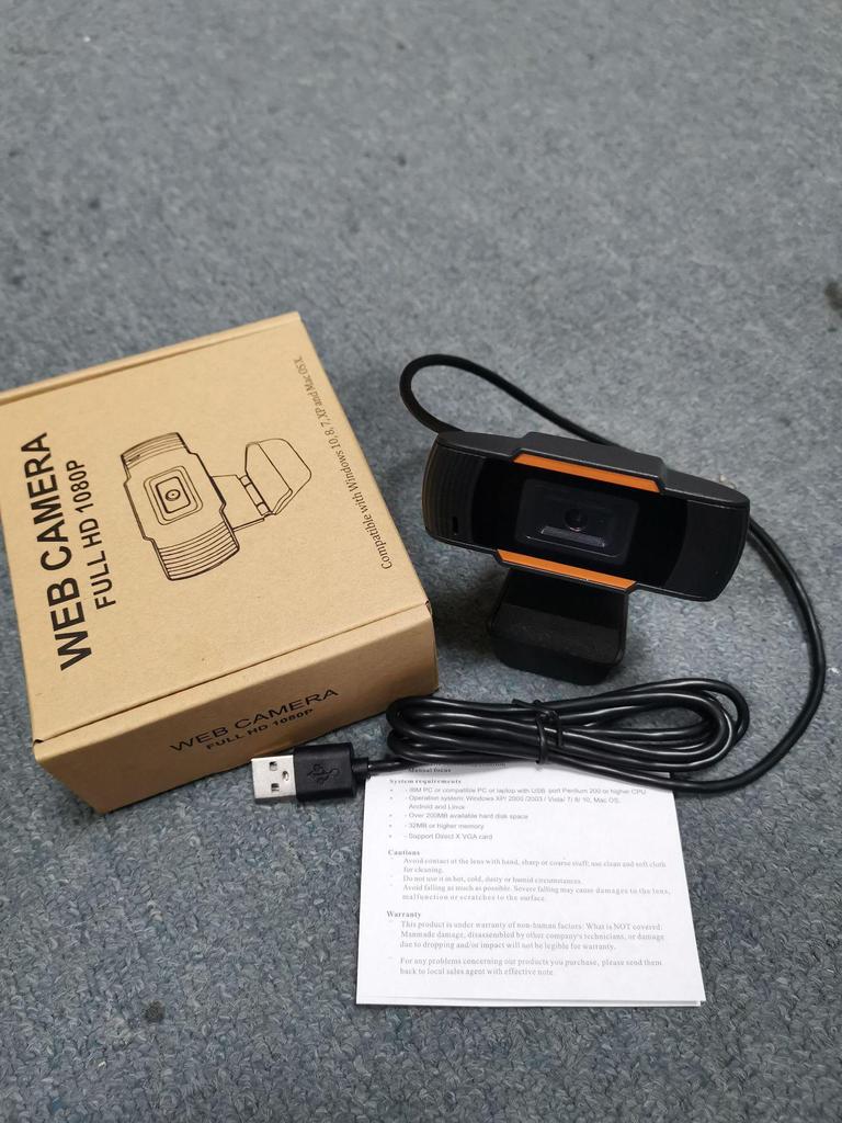 1080P HD Webcam for Live Streaming, Internet Celebrity Anchors, and Video Conferencing; Plug-and-Play, Multiple Models Available