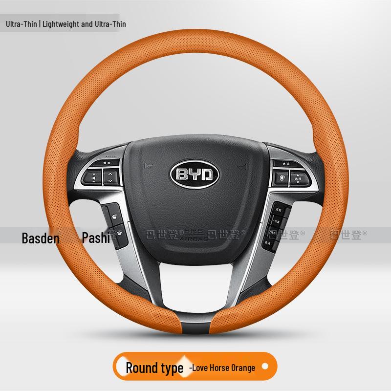 Steering Wheel Cover for BYD Frigate 07, Han EV, Song Pro, Seal, Seagull, Tang L, Qin Plus