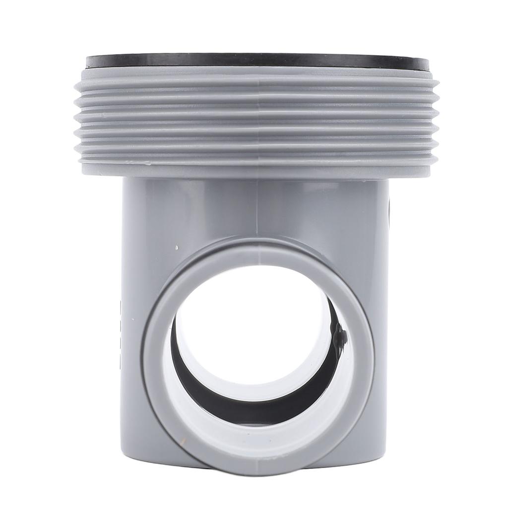 1,25 til 1,5 tommer T-skjøt Bassengslangeadapter PP Svømmebassengslange T-kobling for Filterpumpe