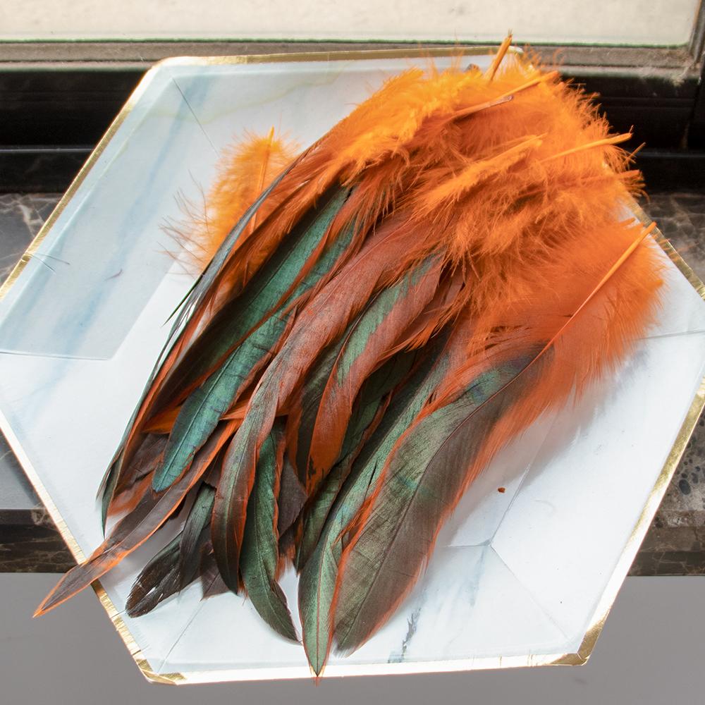 Piume di Gallo Naturali da 5-7 Pollici per Catcher di Sogni Artigianato Gioielli Accessori per la Realizzazione Piume di Gallina