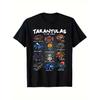 Men'S And Women'S Tarantula Tee - A 100% Soft And Breathable Vintage Shirt Featuring a Tarantula And Spider Web Design, This Humorous Animal Graphic
