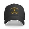 Personalisierte Yellowstone Film Dutton Ranch Baseballkappe für Unisex Damen Atmungsaktive Dad Hat Outdoor