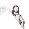 Vintage Jesus Ornament Eco-friendly Garden Door Corner I Saw That