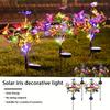 Solar Garden Colorful Butterfly LED Light, Solar Light Outdoor Waterproof, Outdoor Christmas Light, Courtyard Lawn Path Garden Decoration