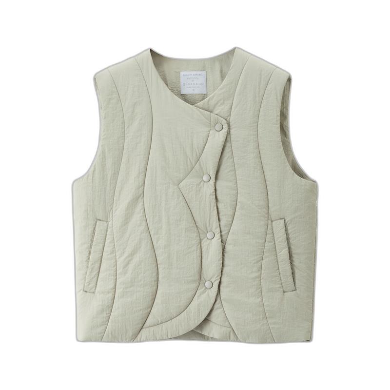 

Giordano Women s Autumn/Winter Quilted Vest L