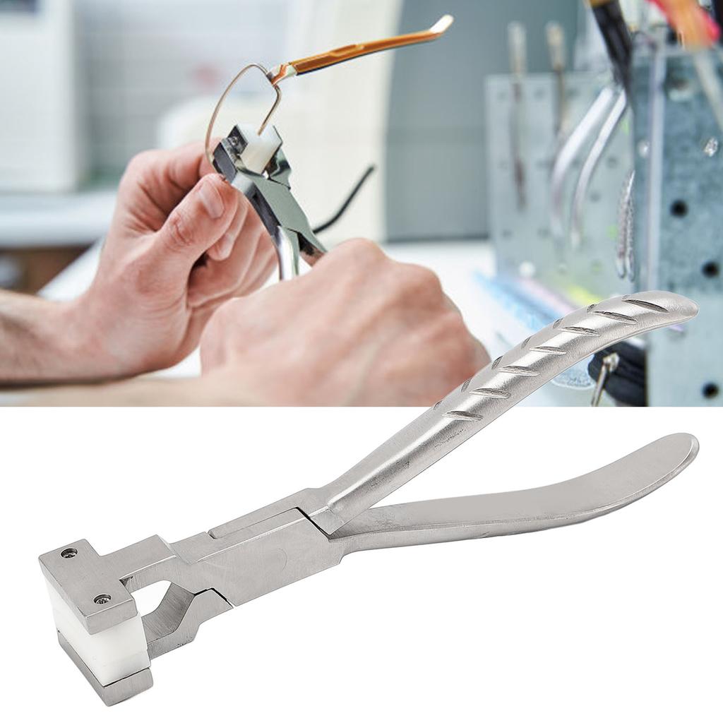 Glasses Frame Adjusting Pliers Metal Portable Easy to Operate High Strength Eyeglasses Arm Repair Pliers Tool