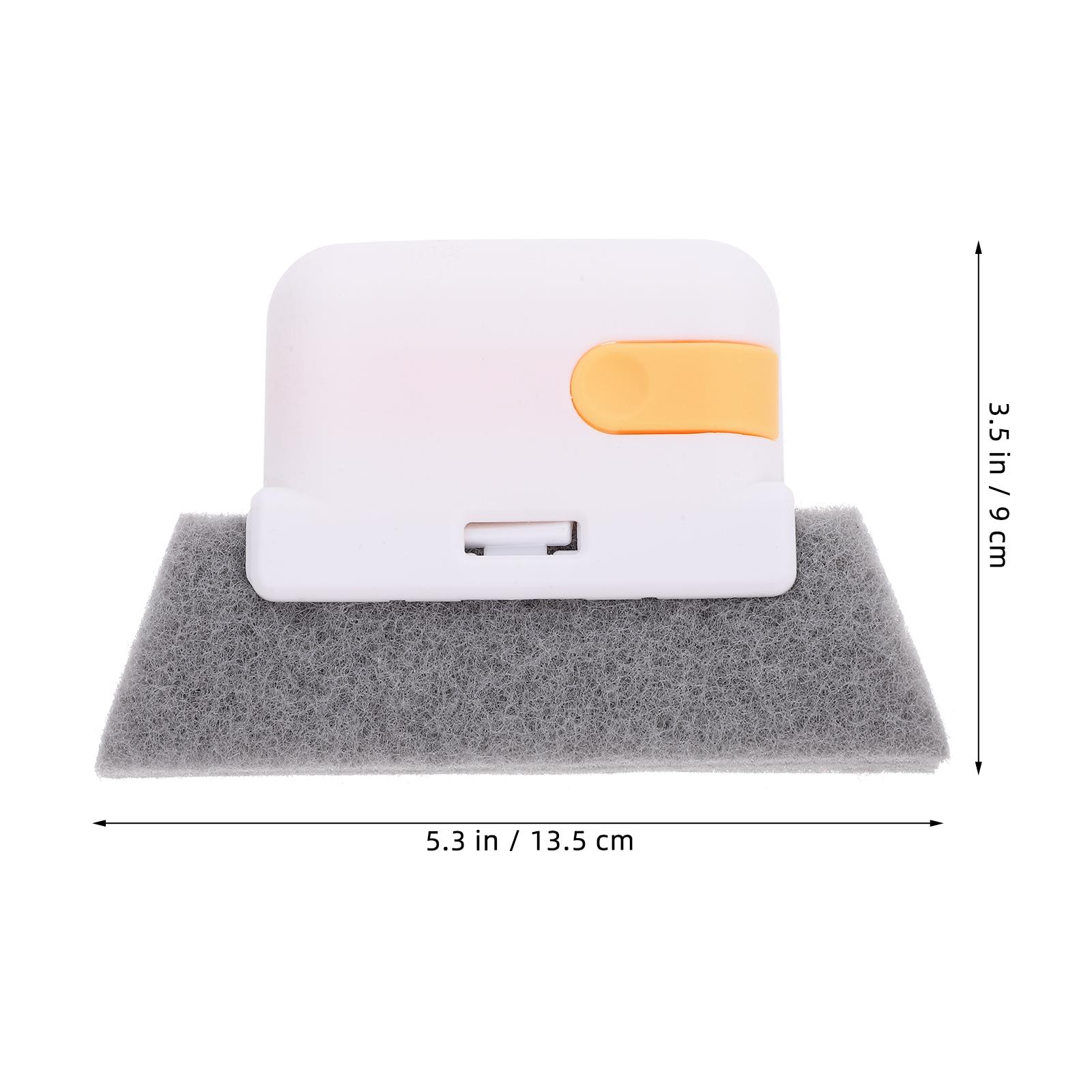 

1 set 1 Set Cleaning Brush Kit For Window Door Grooves Multifunctional Scrubbing Tool Sliding Door Track Bathroom Sink Household жовтий