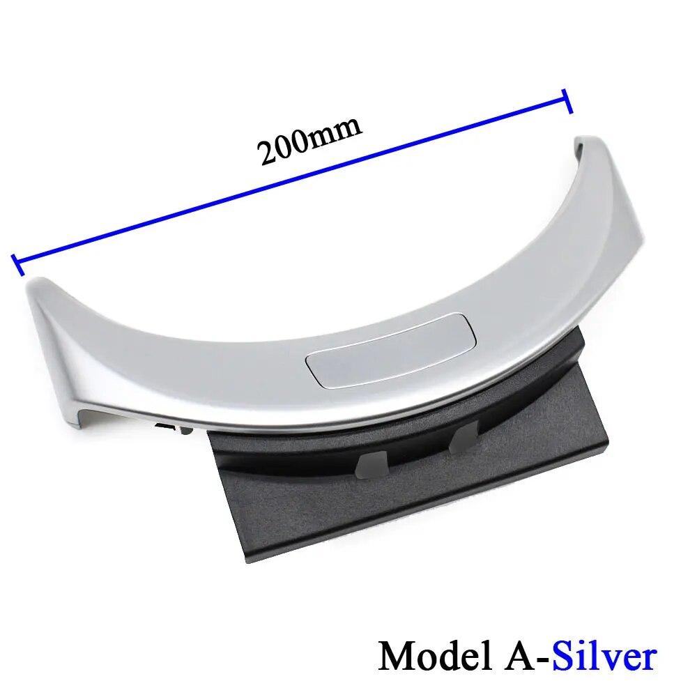 

Крышка подлокотника консоли, кнопка переключателя, центральный ящик для хранения, переключатель для Mercedes Benz C W205 GLC Class W253 2056803407 2056803307 Silver 200mm