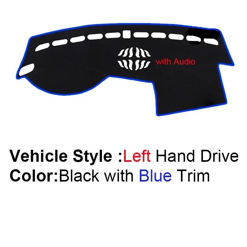 Car Dashboard Cover Non Slip Pad For Volvo XC60 2009 - 2017 Auto Center Car Dash Mat Sun Shade Pad Anti-UV Cushion 2016 2015