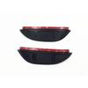 Rain Eyebrow Rear View Mirror ABS Carbon Fiber Fit For Honda CR-V 2017-2022 Trim