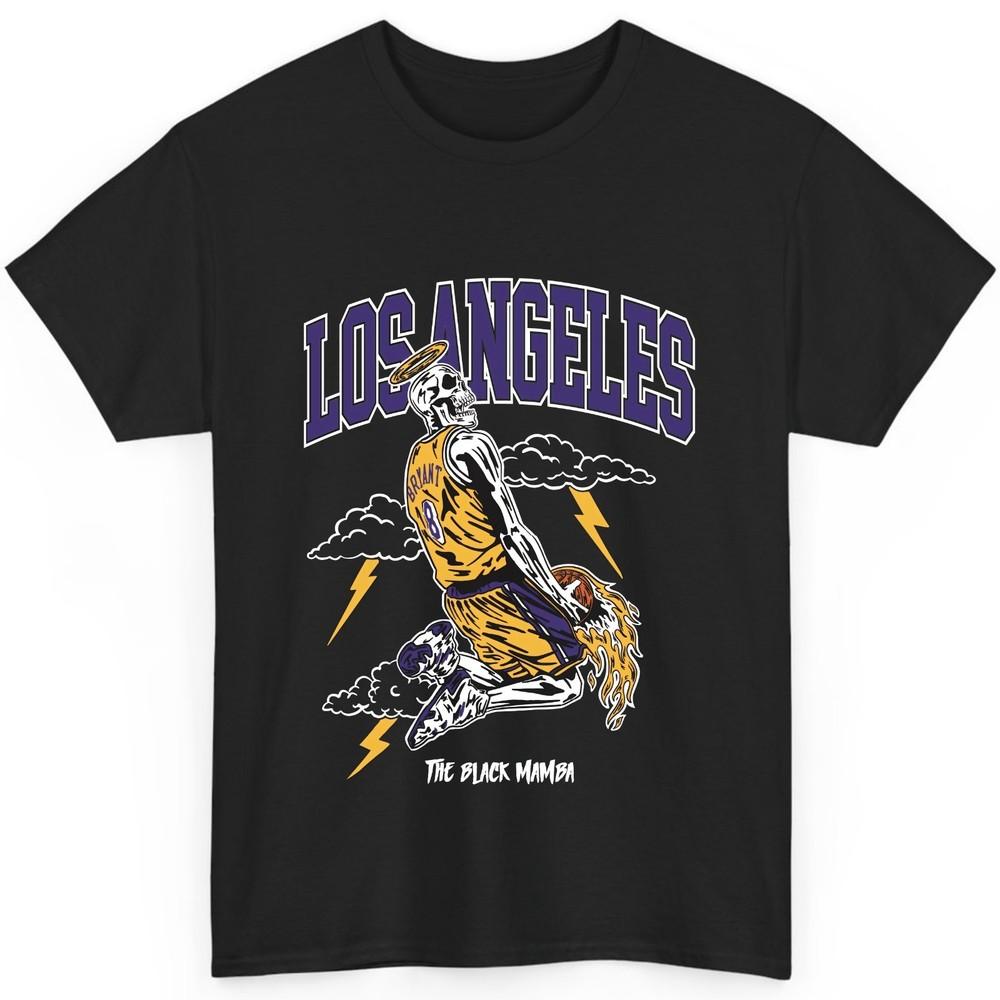 

Кобе Брайант-Черная Мамба Лейкерс - Футболка в стиле Уоррена Лотаса L
