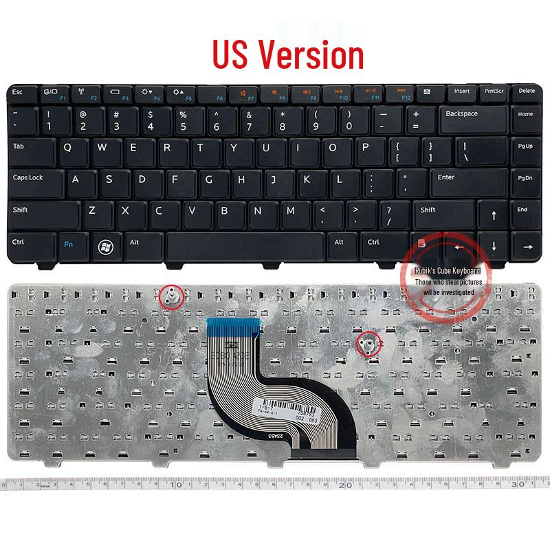 Compatible Keyboard for Dell N4010, N4020, M4010R, N4030, N5020, N5030, N3010