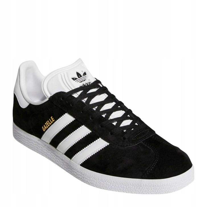 Sneakersy męskie/damskie czarne adidas GAZELLE (BB5476)