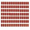 102pc Sanding Drum Kit: 100 Sanding Bands with 6.35mm Mandrels for Dremel Rotary Tools