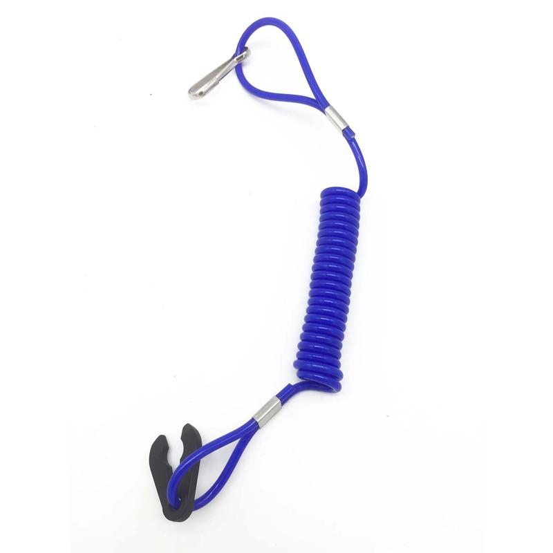 2X Boat Outboard Engine Motor Kill Stop Switch Safety Tether Lanyard For