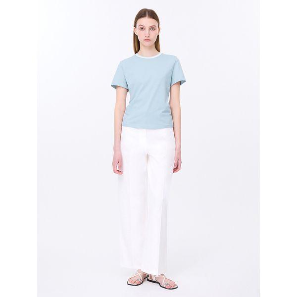 [She S miSS] T-shirt à manches courtes et col rond assorti SWJTSp22030