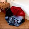 1 PC Automatic Folding Umbrella - Cartoon Pattern, Portable & Foldable Design with 27 Ribs, Christmas Birthday Gifts