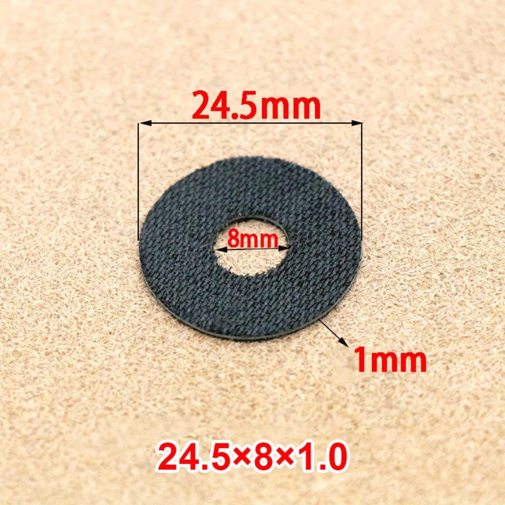 1Pcs 1mm Carbon Fiber Fishing Reel Brake Washers Drag Washers Black Fishings Tools Accessories for Baitcasting Drum Reels