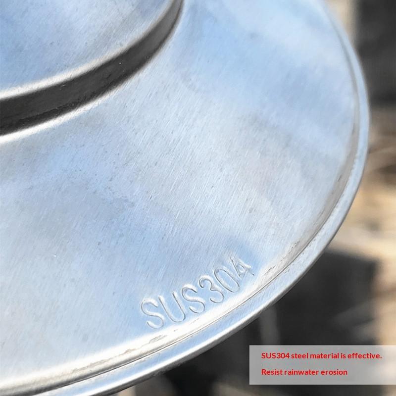 75-200mm Stal Nierdzewna Nasada Komina System Wentylacji Ściany Zewnętrznej Kratka Powietrza Rura Deszczowa Nasadka Kominowa Dachowa