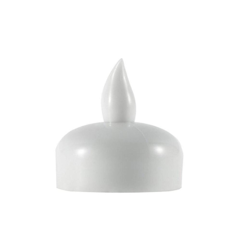 2Pcs Floating LED Lights Waterproof White for Home Wedding Party Decoration Electronic Tea Lights