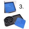 Silicone 2in1 Dog Lick Mat for Dogs Pet Food Plate Slow Eating Bowl Extended Eating Time Convenient Pets Accessories Supplies
