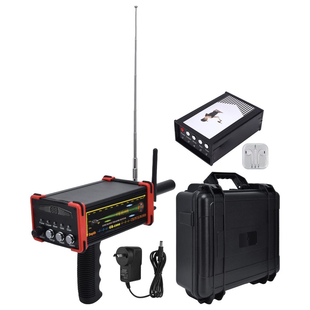 1000m Long Range Metal Detector Underground 30m Depth Metal Treasure Locator for Prospecting