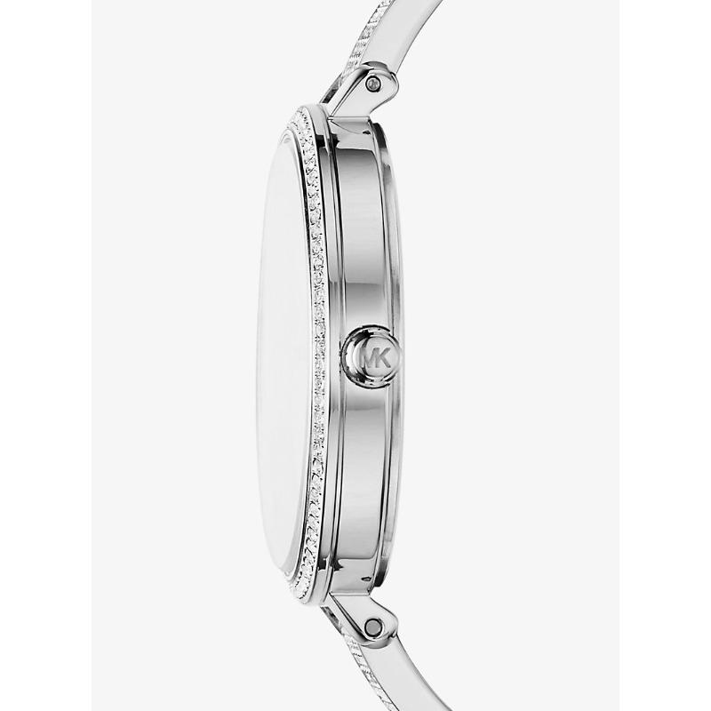 Michael Kors Jaryn Pavé Silver-Tone Watch MK3783
