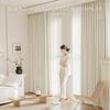 French Style Jacquard Curtains With Gold Leaf Blackout Light Filtering Living Room Balcony