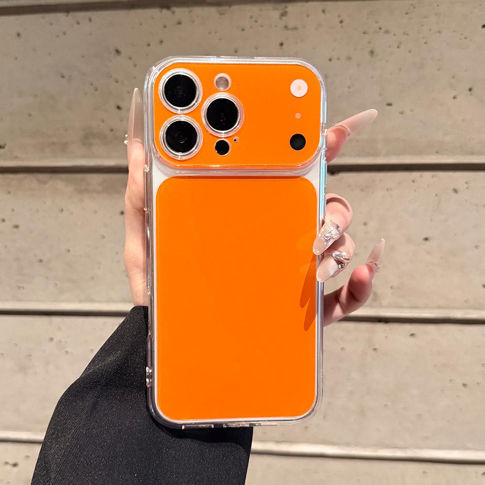 Large-Window Transparent Acrylic Full-Body Shockproof Magnetic Suction Phone Case for for 17 Pro Max Iphone 17