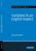 The Variation In An English Dialect by Cheshire, Jenny - Paperback Book