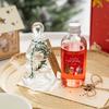 1PC Glass Home Fragrance Long-lasting Christmas Tree Fresh Gift Box Souvenir Aromatherapy Indoor Flameless Ornament