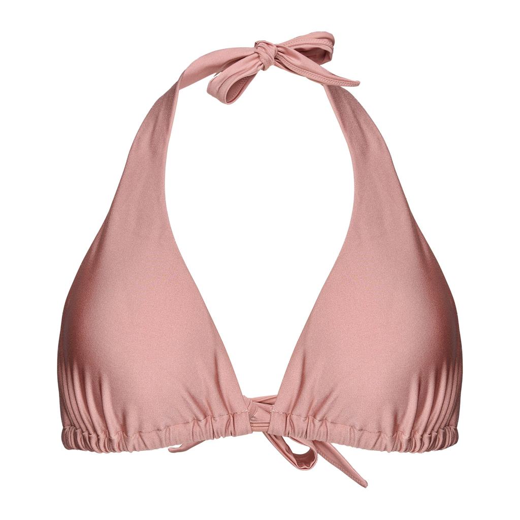Esotiq Tropez Soft Triangle Bikini Top | Peach /
