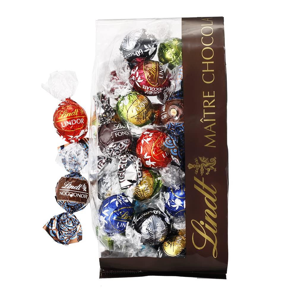 

Шоколад Lindt 10 30 взрослый богатый индивидуально популярный Lindor, виды, кусочки, подарок, упакованный, подарок, сладости,