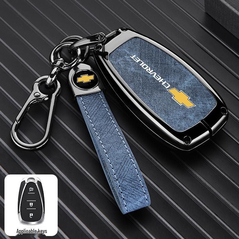 Chevrolet Key Case for Equinox, Malibu XL, Trax, Trailblazer, Orlando, Monza - Car Shell Cover