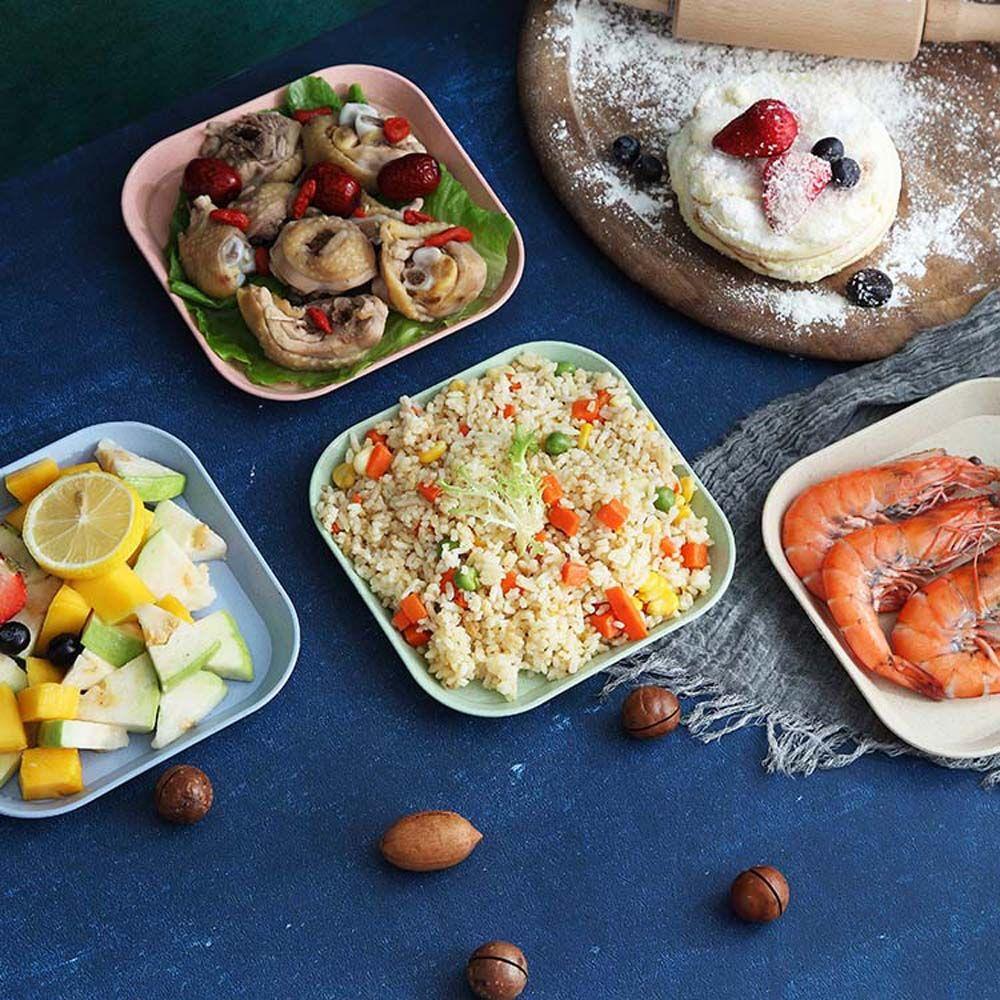 Multi-function Restaurant Kitchen Cake Dessert Dinner Plate Snack Dishes Fruit Organizer Container