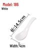 Xiangyuanmei Long Handle Colorful Melamine Soup Spoon - Imitation Porcelain for Hotel and Restaurant Use