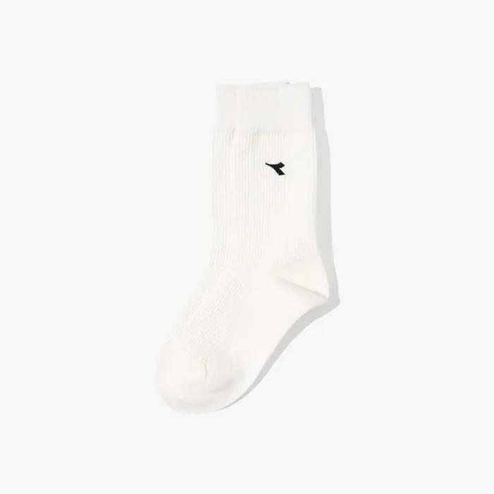 Waffle Crew Socks White OFF WHITE