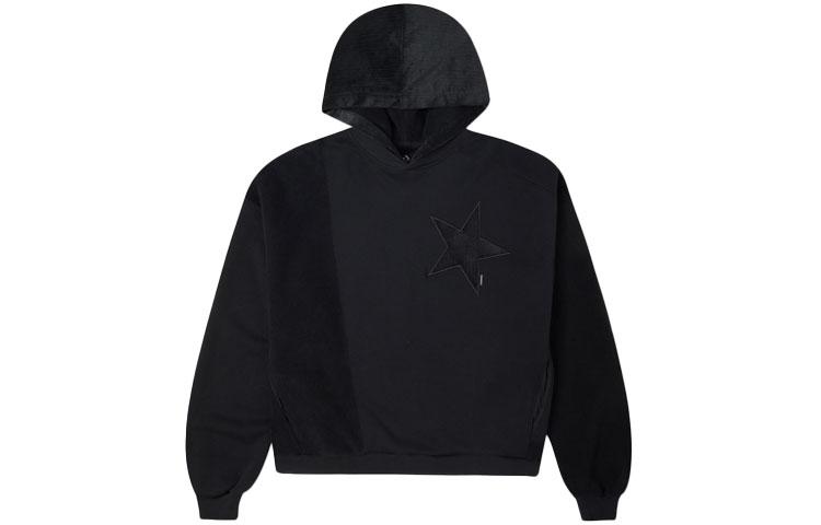 Converse Sweatshirts Women s Ink Black Hooded Moderate Regular 10023511-A02 M