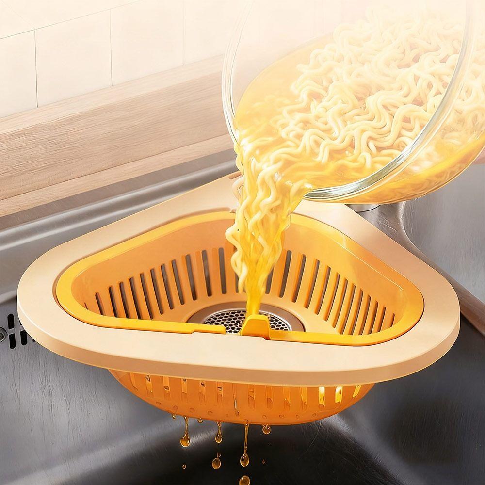 Press Dumping Waste Sink Hanging Drain Basket Separate Anti-leak Detachable Openable Bottom Cover Kitchen Sink Filter Strainer